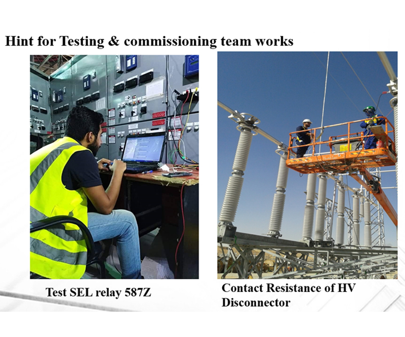 Testing&commissioning Projects 